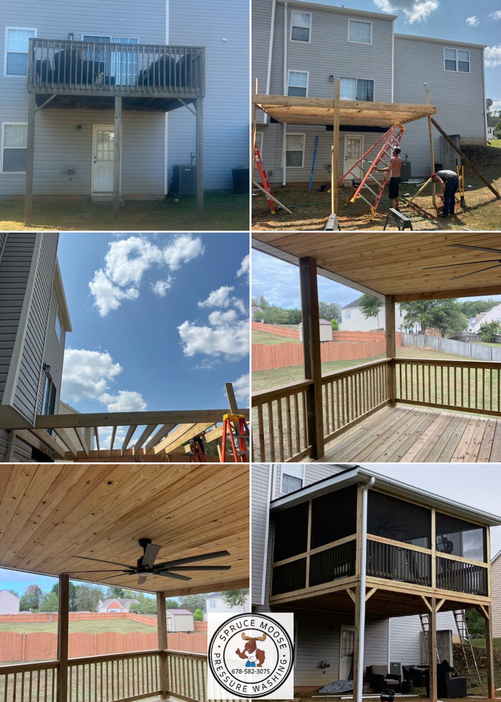 Deck Remodel in Powder Springs Ga