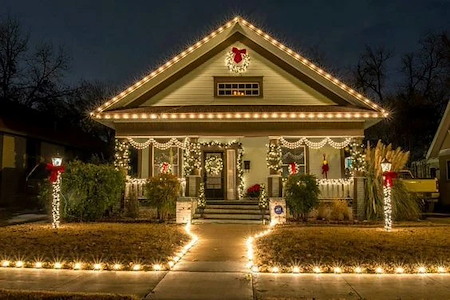 Christmas Light Installation